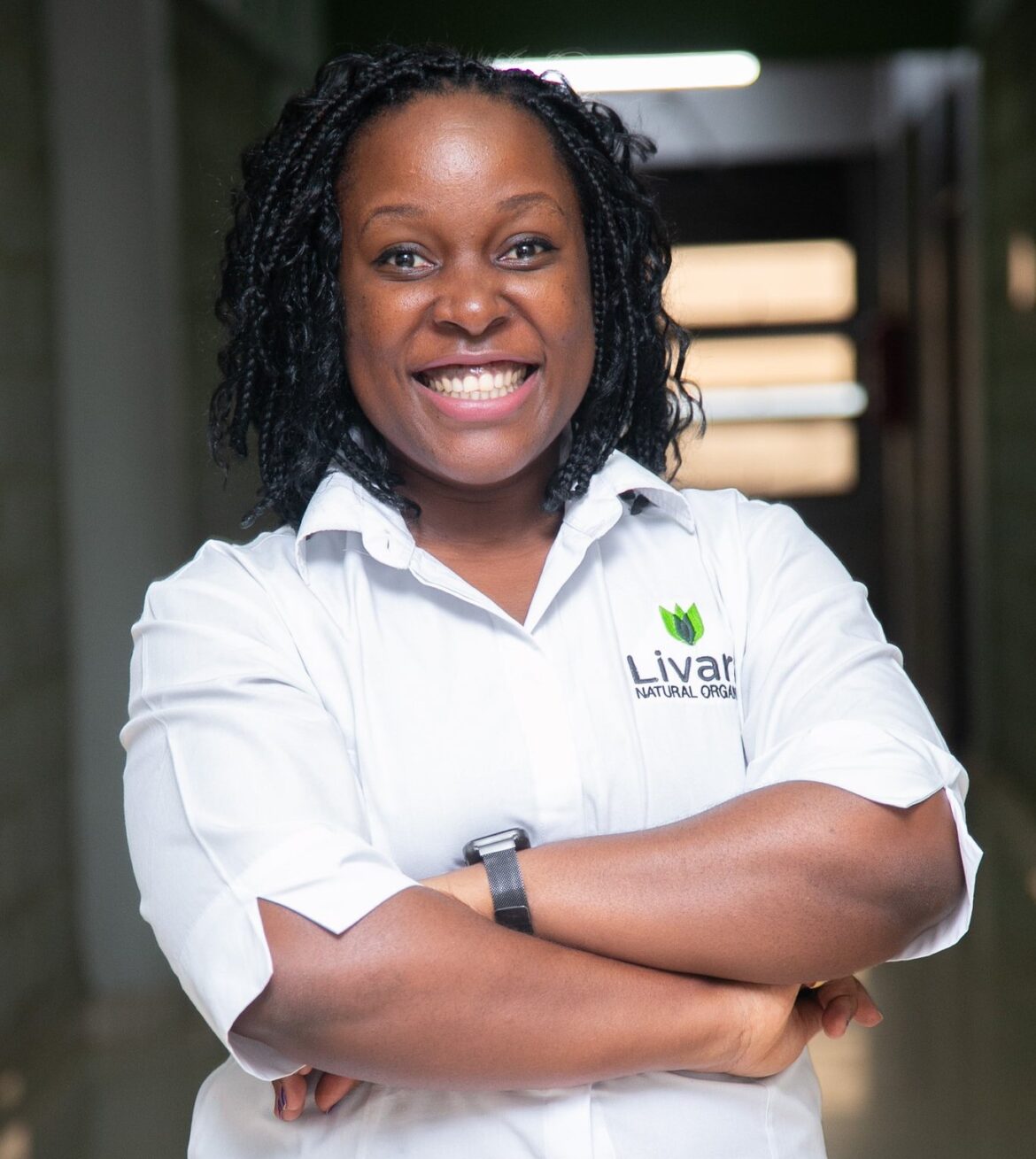 Maxima Nsimenta, Founder and CEO of Livara Organics Cometics.
