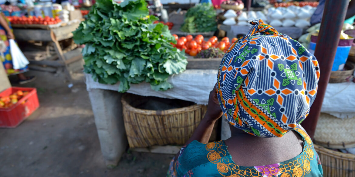Women in African market and their Businesses.