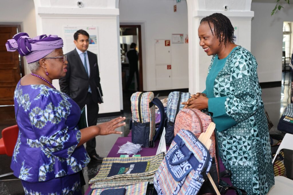 Adejoke Lasisi exhibits at the 2024 Trade and Environment at WTO.