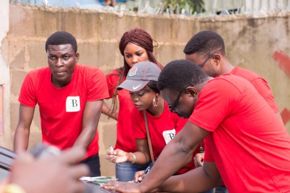 CrimsonBow Team on a medical outreach.