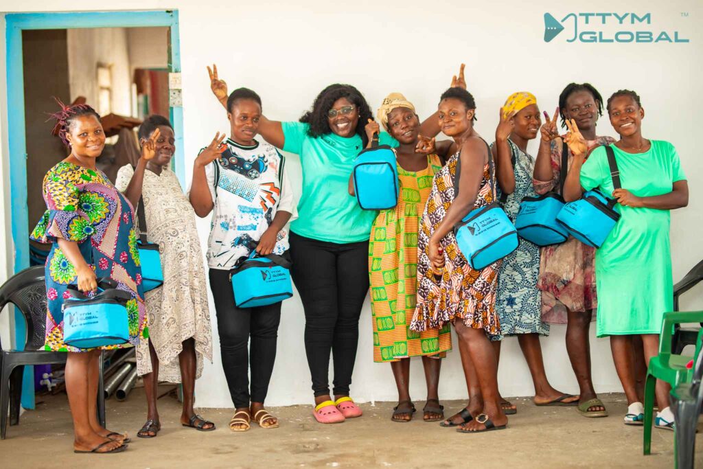 Sarah Nkansah Boateng and TTYM reaches underserved women withmaternal care product.