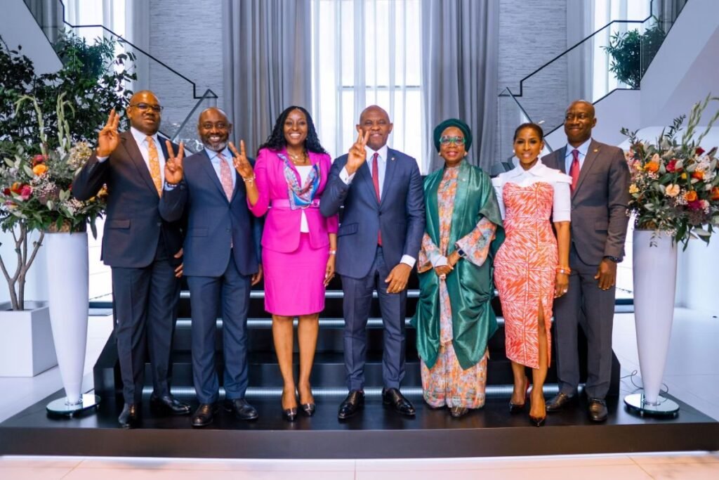 Tony Elumelu and Leaders of Transcorp Group.