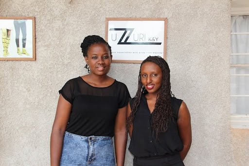 Ysolde Shimwe (left) and  Kevine Kagirimpundu (right), co-Founders of UZURI K&Y.