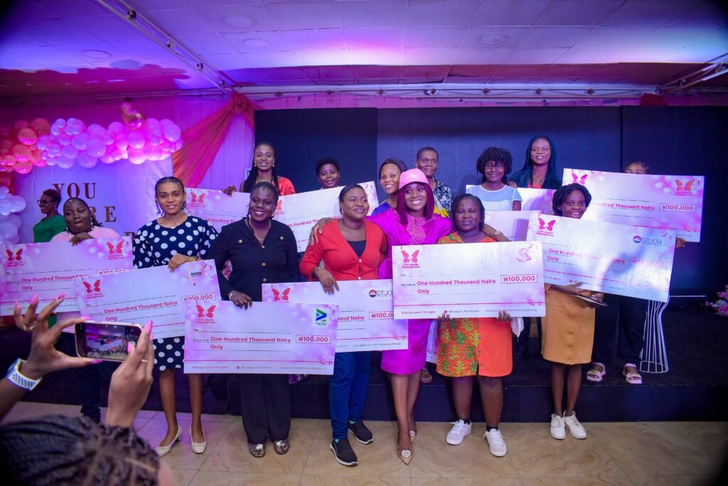 Beneficiaries of business grant from the Live Again Foundation.