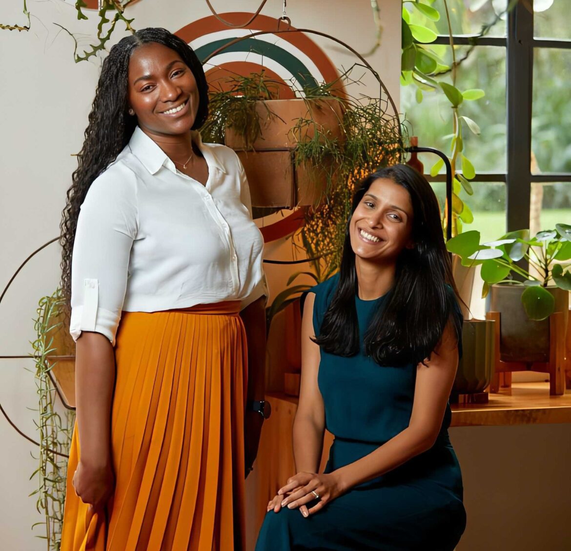 Uncover founders-Sneha Mehta and Jade Oyateru.