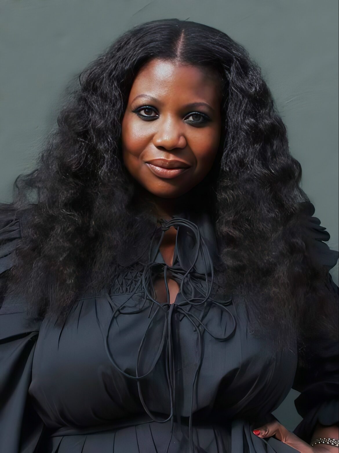 Charlotte Mensah, British-Ghanaian hair stylist.